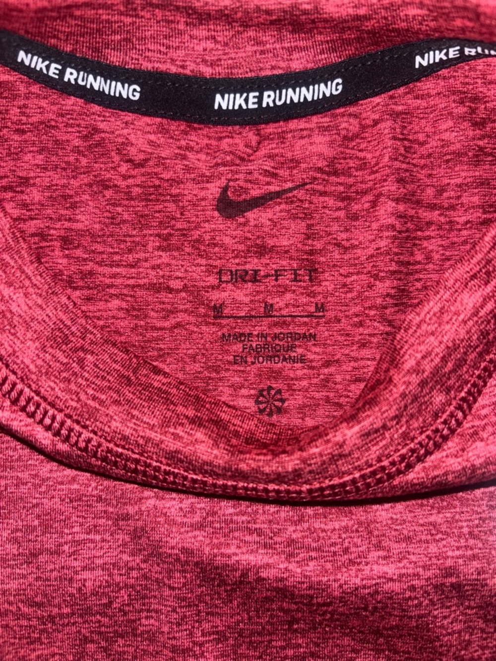 Nike Dri-FIT Running Long Sleeve Top Size M Thumbholes Pocket Athletic - Picture 4 of 5
